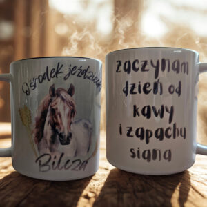 Kubek - „Zaczynam dzień od kawy i zapachu siana” Klave