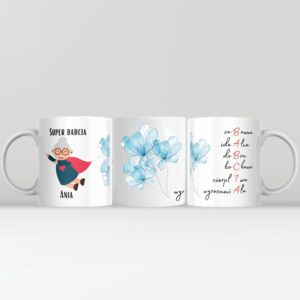 Kubek biały Super Babcia - Dzień Babci