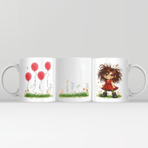 Kubek z nadrukiem i ukrytym przekazem „w dupie to mam” - 330 ml