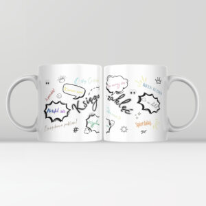 Kubek z napisem „Księga zaklęć” - 330 ml